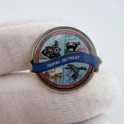 Town of Rural Retreat Virginia Lapel Pin - Previously Mount Airy