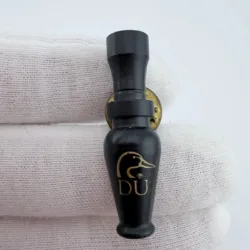 Ducks Unlimited Black Duck Call Whistle Lapel Pin