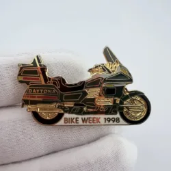 1998 Daytona Bike Week Motorcycle Pin - Dual Clasp