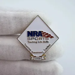 2008 NRA Sports Lapel Pin - Teaching Life Skills
