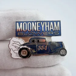 Mooneyham Blowers 554 1934 Coupe Lapel Pin - NHRA