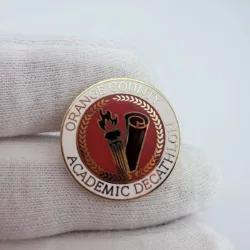 OCAD Orange County Academic Decathlon Pin