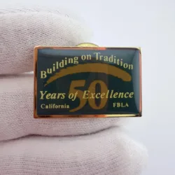 California FBLA 50 Years Of Excellence Lapel Pin
