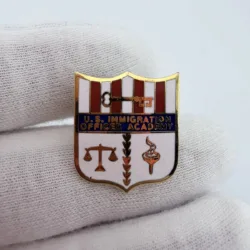 U.S. Immigration Officer Academy Lapel Pin