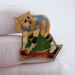 St. Louis Rams Budweiser Advertising Illustration Lapel Pin - Boris Vallejo?