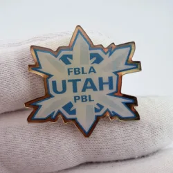 FBLA Utah PBL Snowflake Lapel Pin
