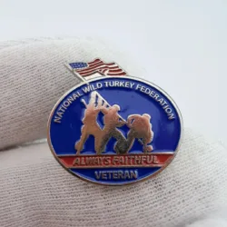 National Wild Turkey Federation Veteran Pin - Always Faithful