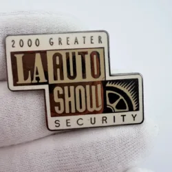 2000 Great LA Los Angeles Auto Show Security Pin Badge