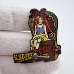 2023 Knott's Berry Farm Mystery Boot Series Calico Saloon Pin