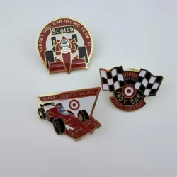 Target Scotch Racing Indy Car Lapel Pins