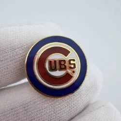 Vintage 1985 Chicago Cubs Logo Lapel Pin