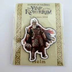 2024 Lord of the Rings: The War of the Rohirrim Promo Pin: Helm