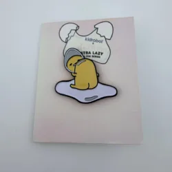 Kidrobot x Gudetama Eggstra Lazy Looking Gude Pin - 02/20