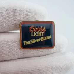 Vintage Coors The Silver Bullet Lapel Pin - Promotional Item