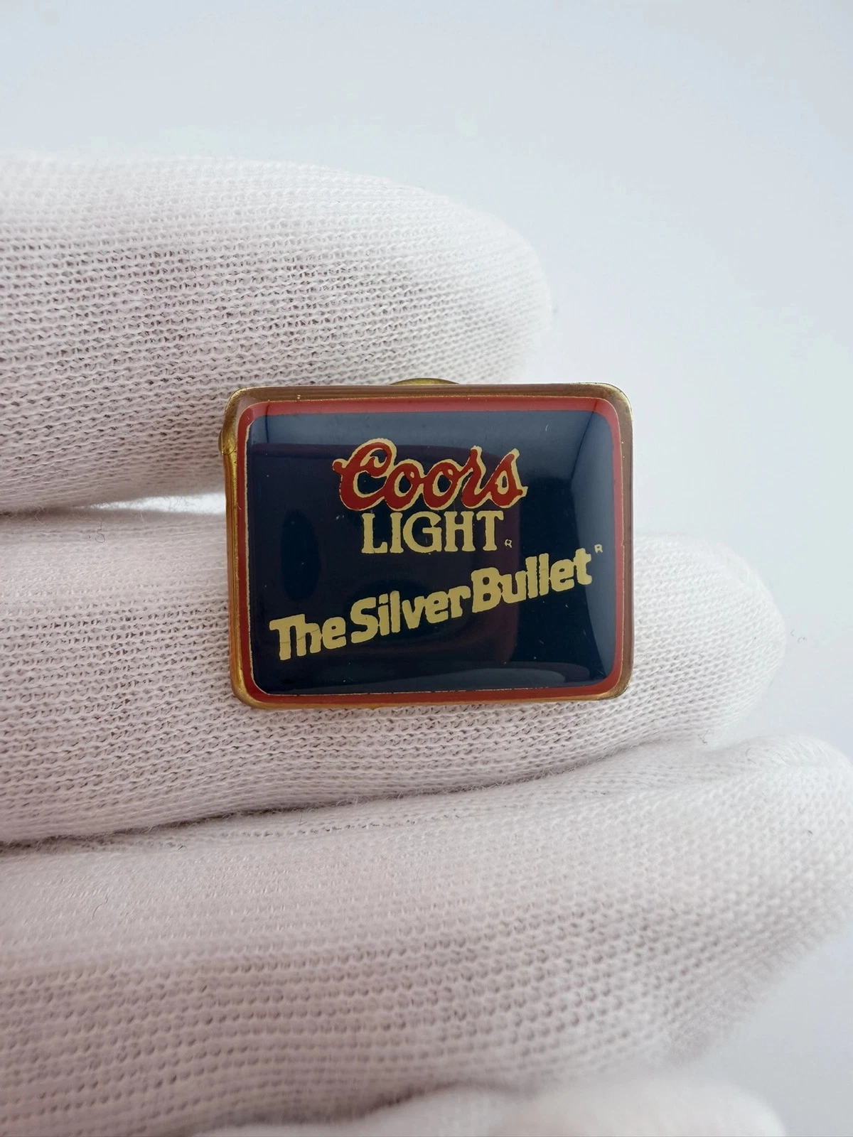 Vintage Coors The Silver Bullet Lapel Pin - Promotional Item