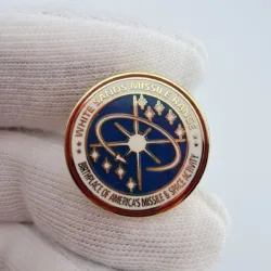 White Sands Missile Range Lapel Pin - New Mexico
