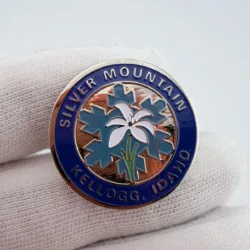 Silver Mountain Ski Resort Pin - Kellogg, Idaho