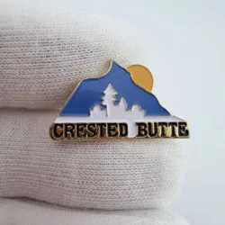 Crested Butte Ski Area Resort Pin - Colorado