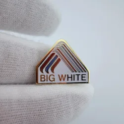 Big White Ski Resort Pin - Gold Tone - Kelowna B.C., Canada