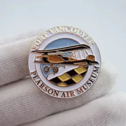 Fort Vancouver Pearson Air Museum Lapel Pin - Damage