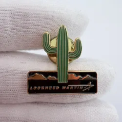 Lockheed Martin Cactus Pin - Aerospace and Defense Company