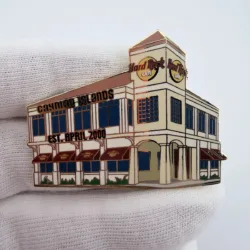 Hard Rock Cafe Cayman Islands Building Pin - Est. April 2000