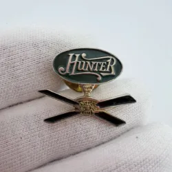 Hunter Fan Company Ceiling Fan Lapel Pin - Silver / Gold Tone