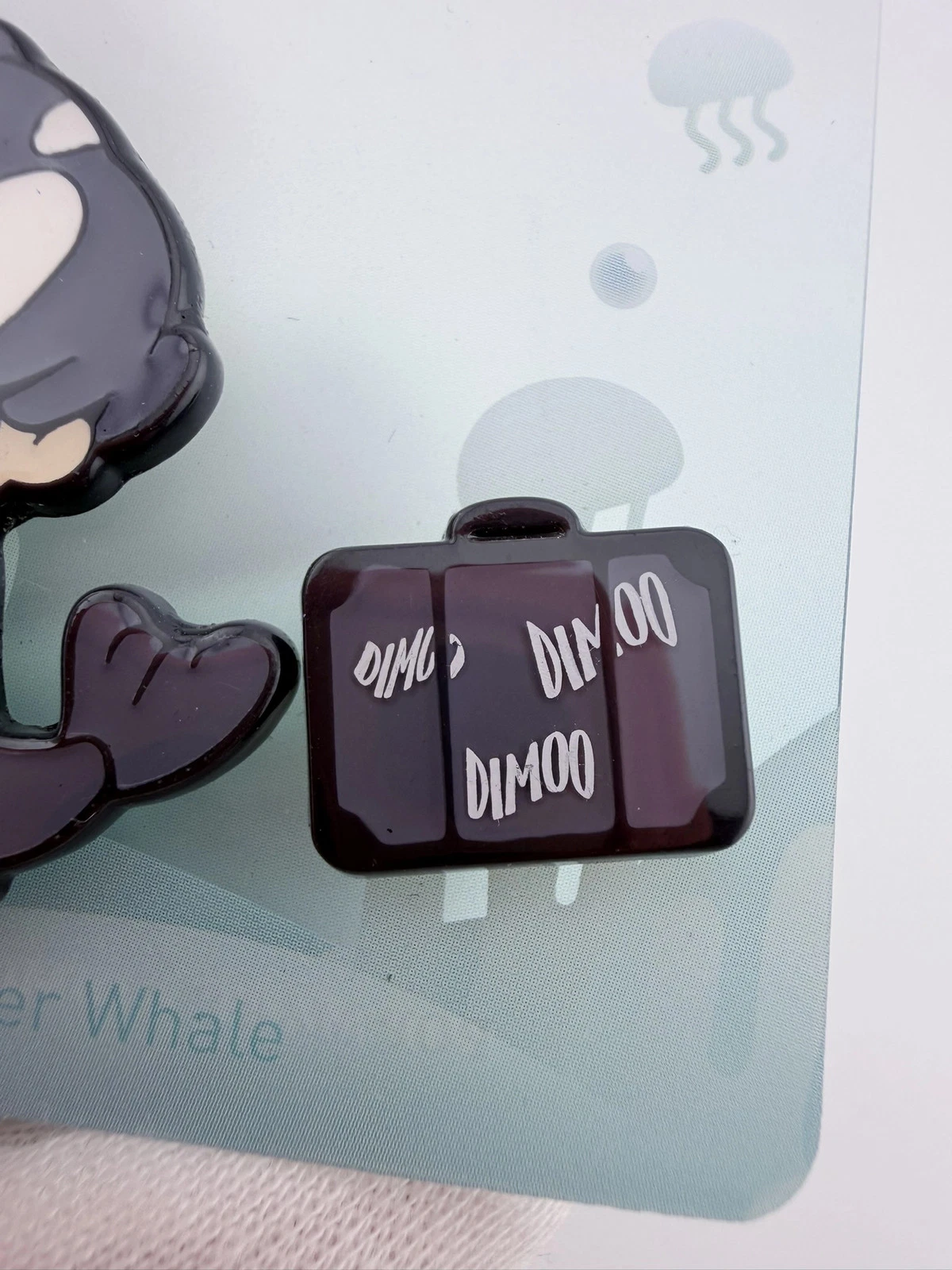 PopMart x DIMOO World Aquarium Series Killer Whale Pin Set - Image 3