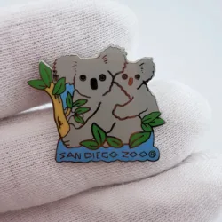 San Diego Zoo Koala and Joey Lapel Pin