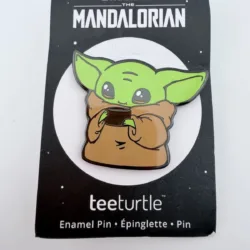 Star Wars Baby Yoda Grogu Lapel Pin by teeturtle