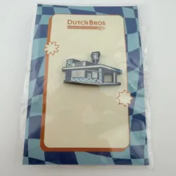 Dutch Bros Building Lapel Pin