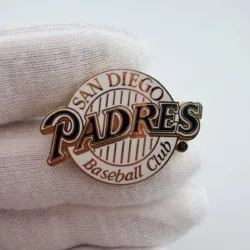 Vintage 1992 San Diego Padres Baseball Club Lapel Pin by Peter David