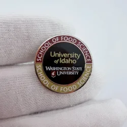University of Idaho and Washington State University School Of Food Science Pin