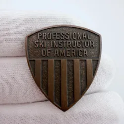 PSIA Professional Ski Instructor Of America Pin Brooch - ESCO Milwaukee