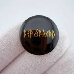 Vintage Def Leppard Rock Band Lapel Pin