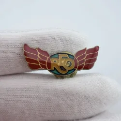 Vintage REO Speedwagon Wings Lapel Pin
