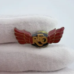 Alternative view of Vintage REO Speedwagon Wings Lapel Pin