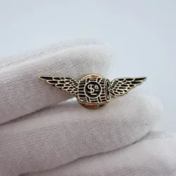 Unknown S&L Cask Barrel Wings Lapel Pin
