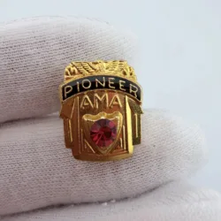 AMA American Motorcycle Association Pioneer Lapel Pin