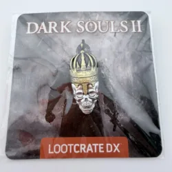 Dark Souls II Skull and Crown Lapel Pin by Loot Crate DX