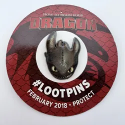 How to Train Your Dragon February 2018 Lapel Pin by LootCrate