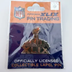 Super Bowl XLIX 49 Trophy Lapel Pin by WinCraft