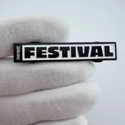 Fortnite Festival Pin - Dual Clasp - Employee