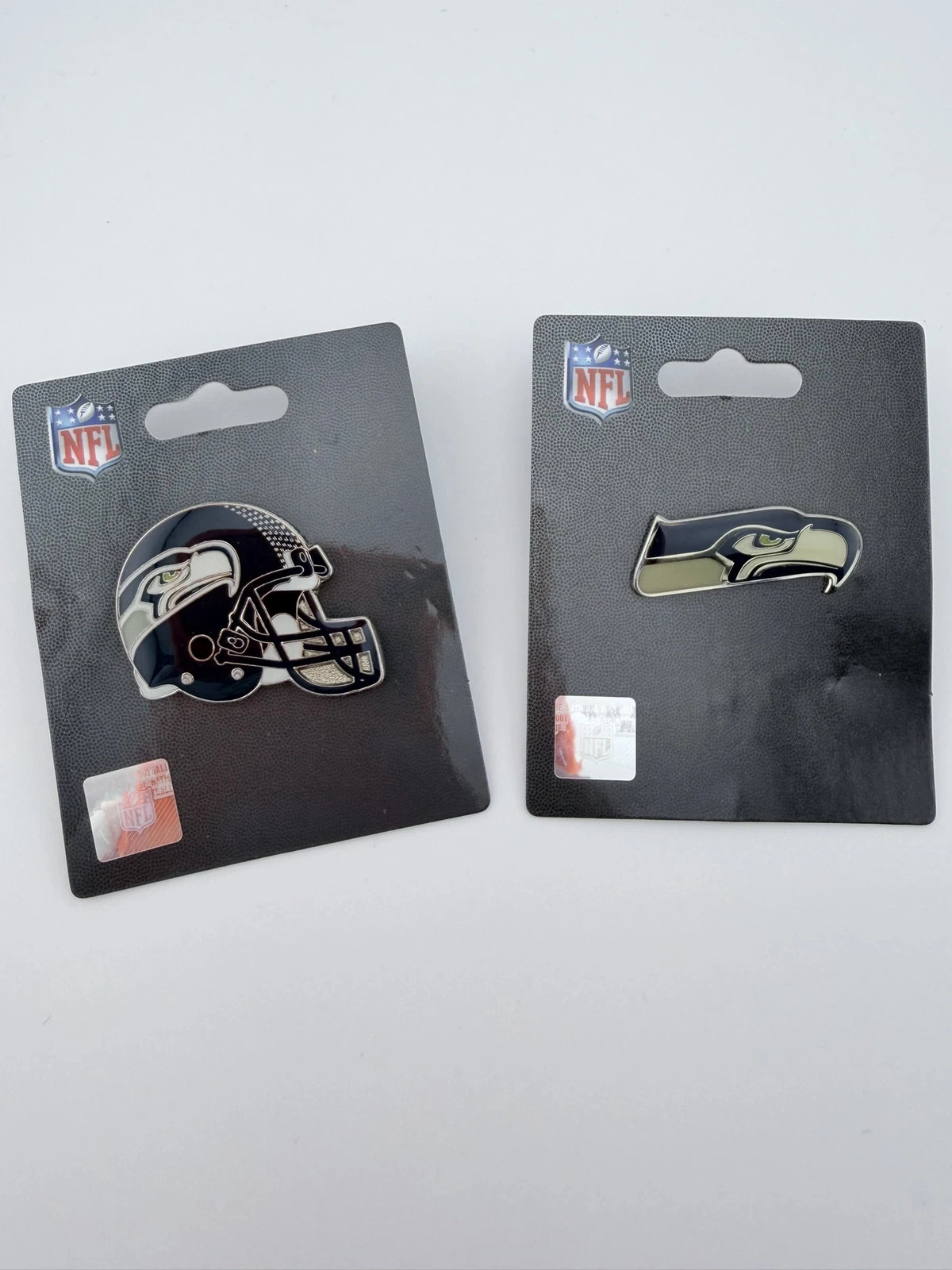 Seattle Seahawks Helmet + Logo Lapel Pins by Aminco