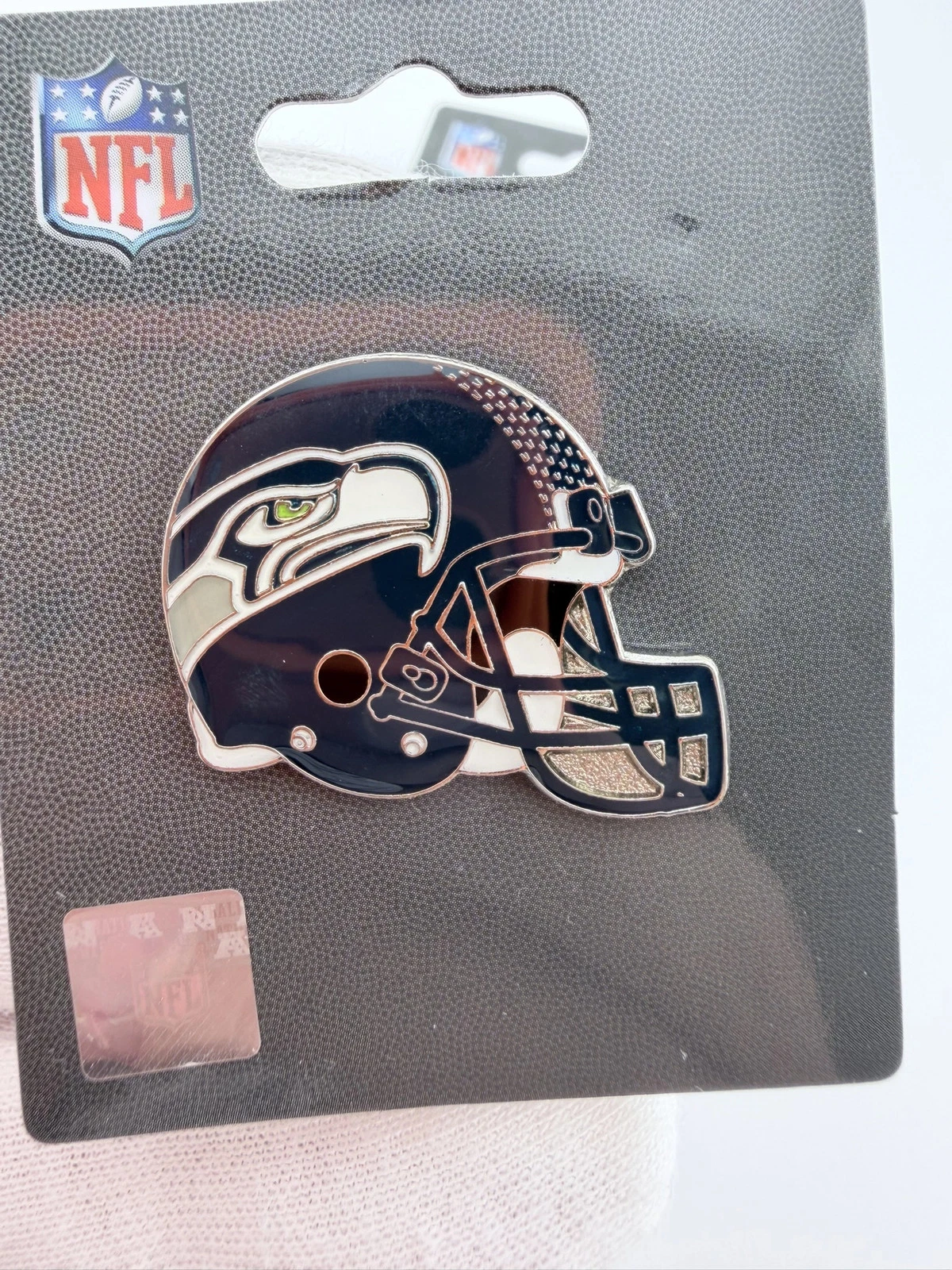 Seattle Seahawks Helmet + Logo Lapel Pins by Aminco - Image 2