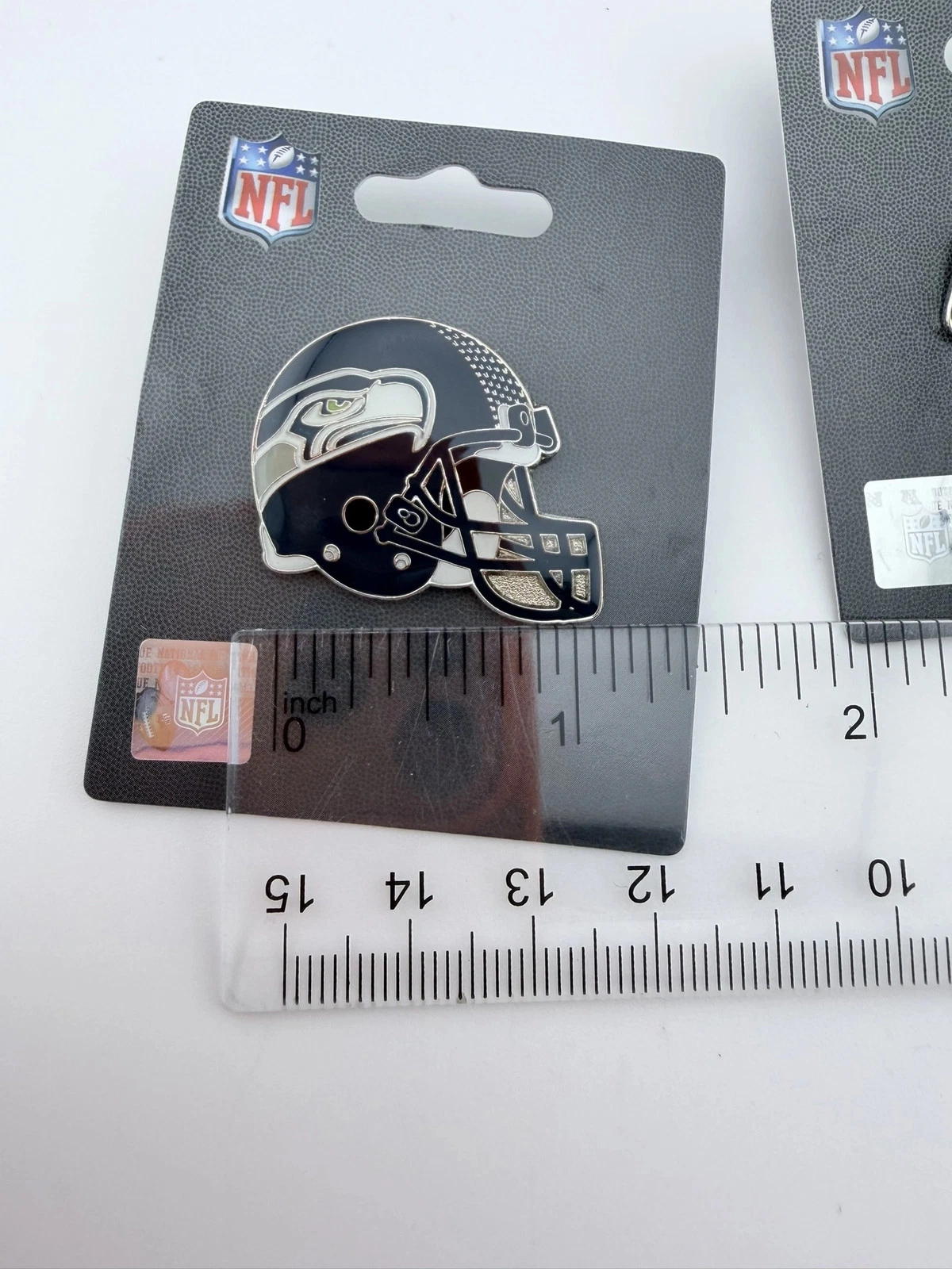 Seattle Seahawks Helmet + Logo Lapel Pins by Aminco - Image 4