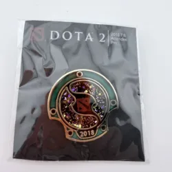 2018 DOTA 2 TI8 Attendee Pin with Code