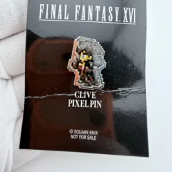 Final Fantasy XVI Clive Pixel Pin - Repaired Item