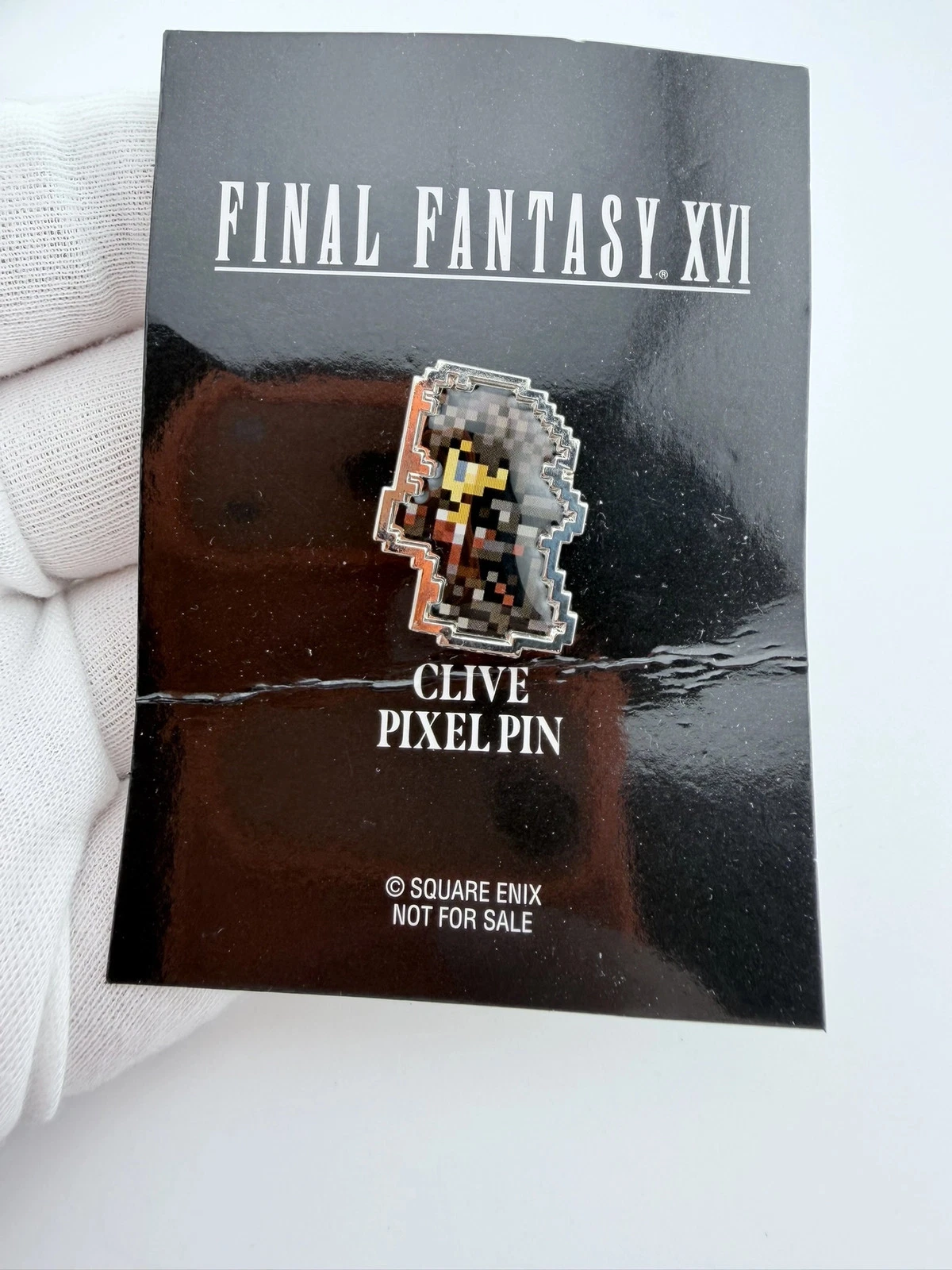 Final Fantasy XVI Clive Pixel Pin - Repaired Item