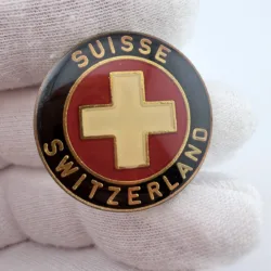 Vintage Suisse Switzerland Pin Brooch